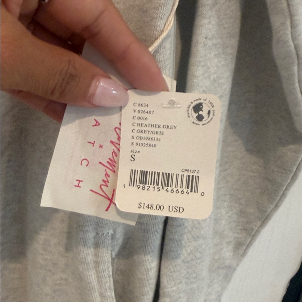 FP Movement X Hatch Maternity Warm Up Jumpsuit Heather grey - Picture 9 of 11